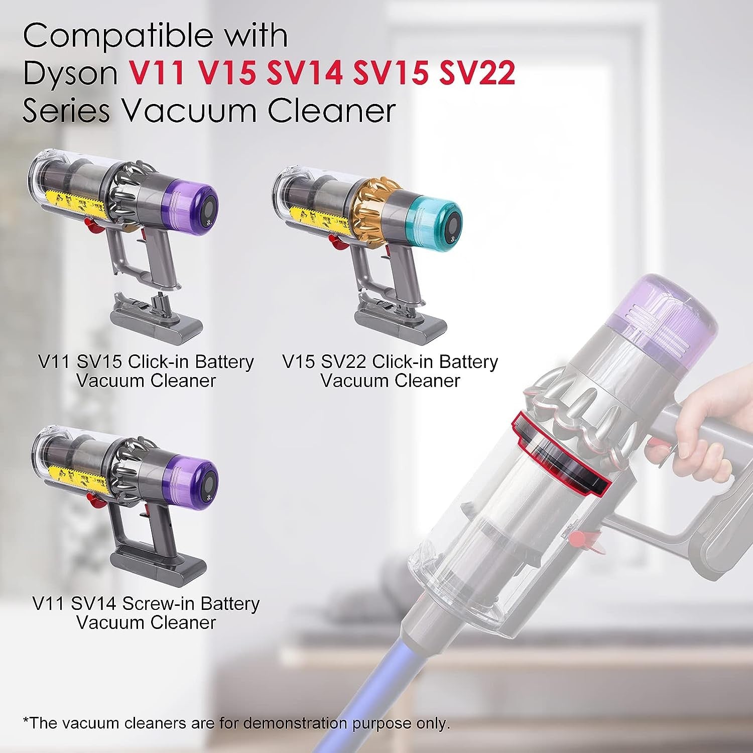 Dust Bin Top Fixed Sealing Ring Replacement for Dyson V11 V15 SV14 SV15 SV22