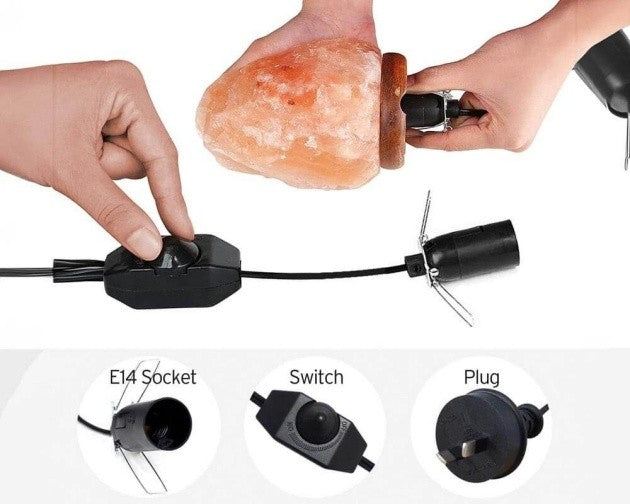 1.5M Salt Lamp Cable with Dimmer with Dimmer Control