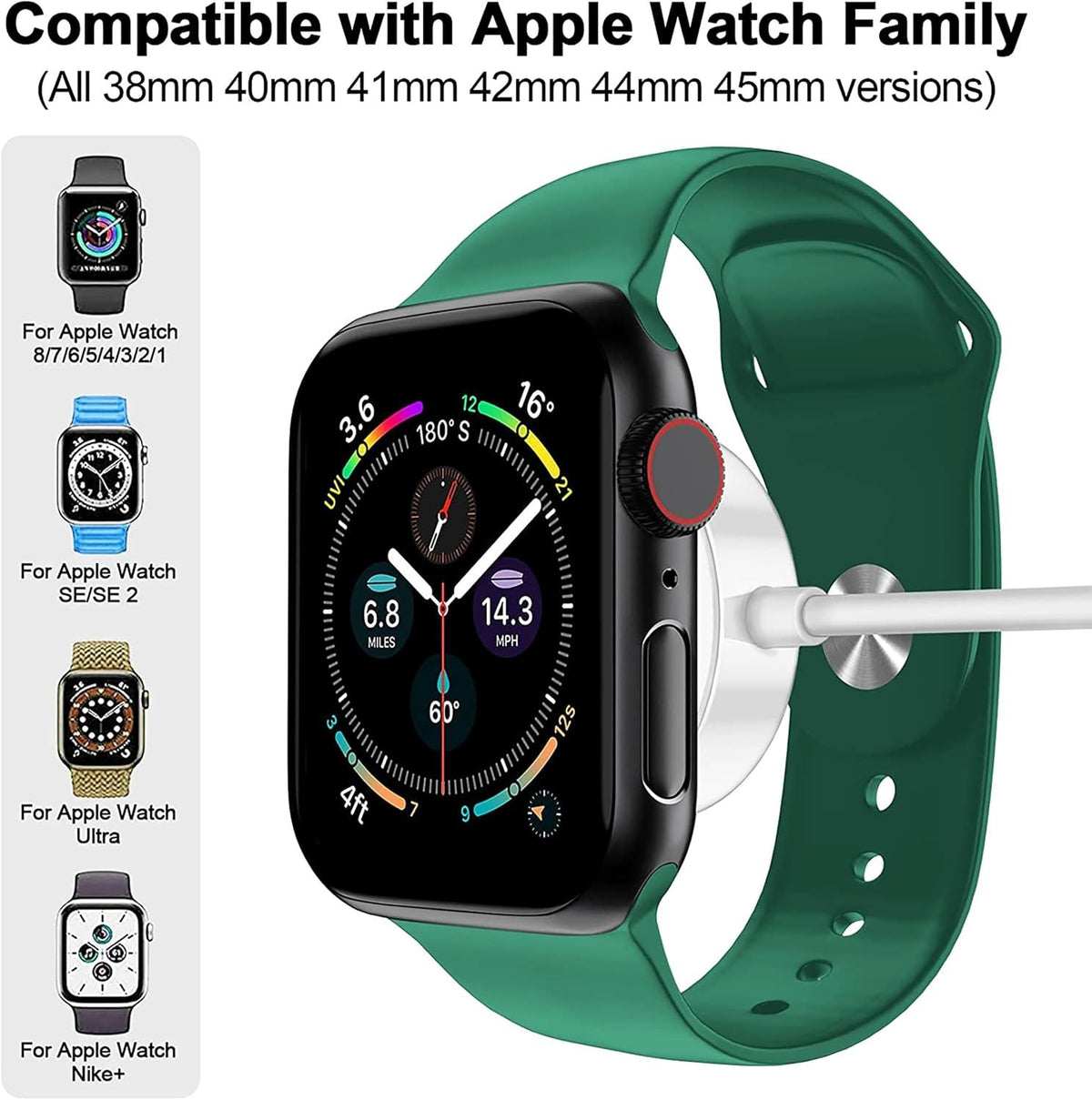 Magnetic USB Charging Cable for Apple Watch Fast Wireless Charger