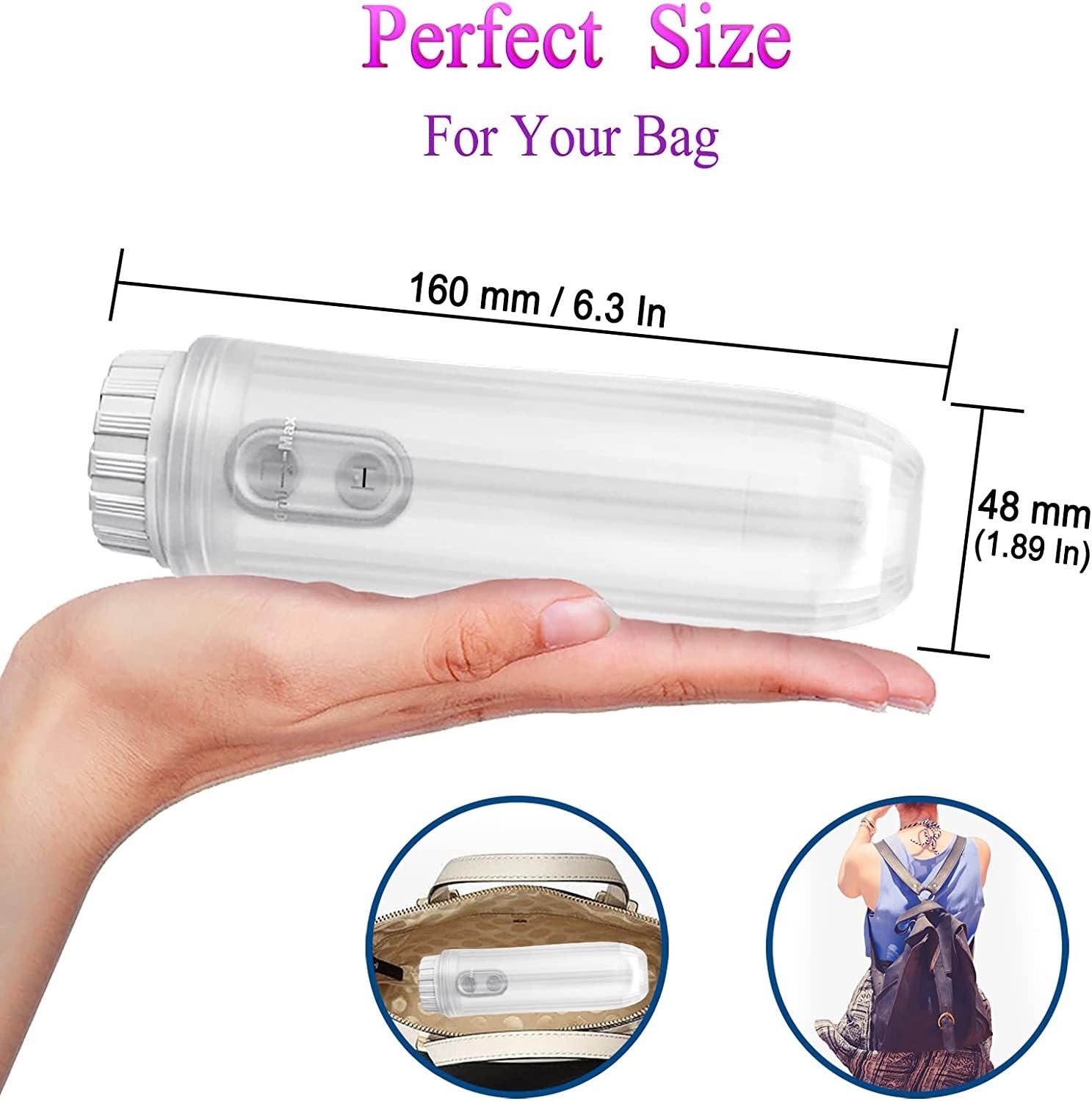 Portable Bidet Sprayer Handheld Electric Hygiene Water Wash Cleaning Spray Tool