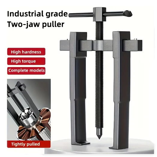 2-Claw Bearing Puller Versatile Handheld 8" Puller Carbon Steel