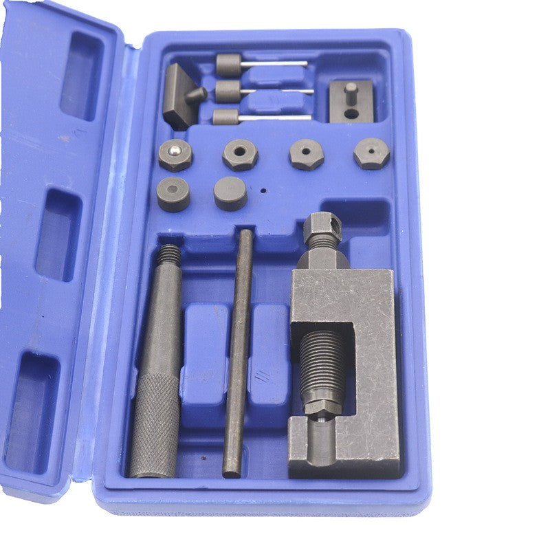 Motorcycle Heavy Duty Chain Breaker Rivet Cutter Tool Kit For 520-630 Pitch