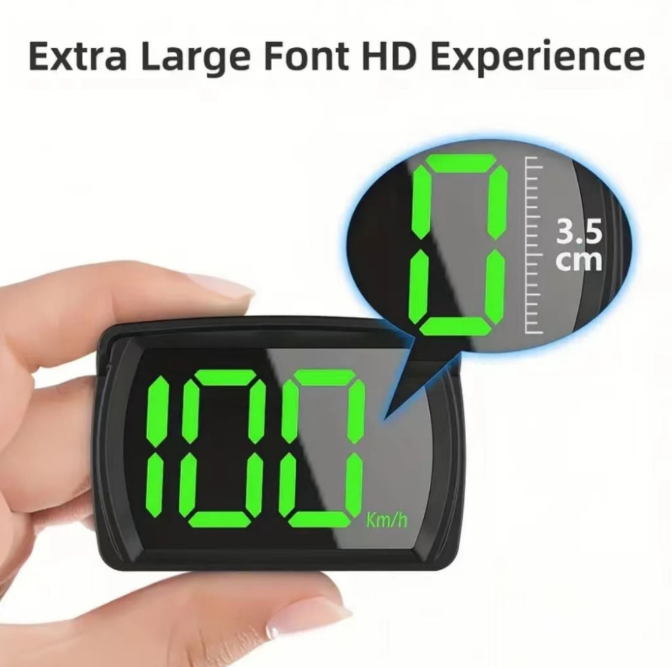 Car Digital GPS Satelite Speedo Speed KMH HUD Head Up Display Universal DM NEW