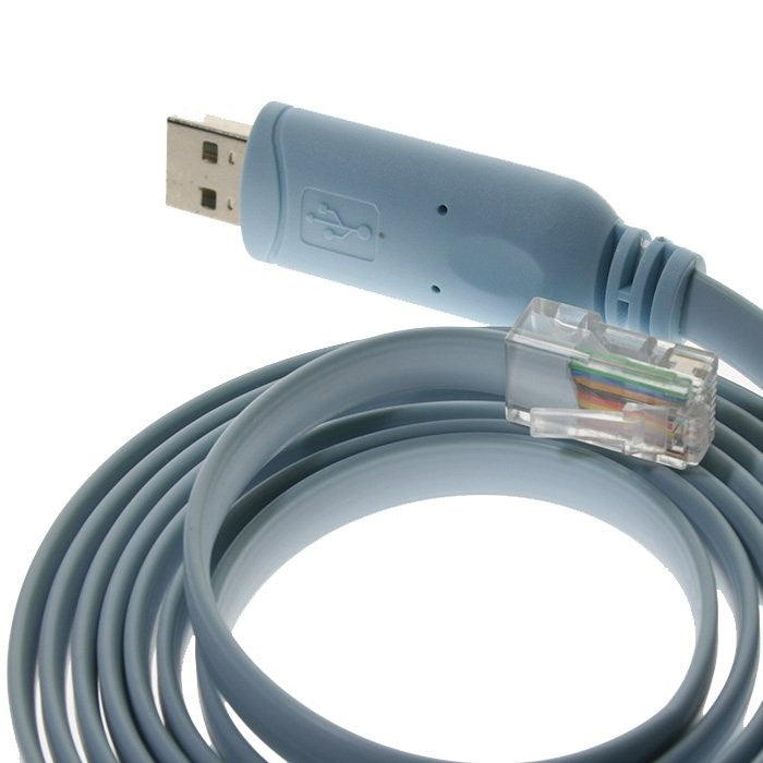 USB TO RJ45 Serial Console Cable Express Net Cable for Cisco Routers FTDI