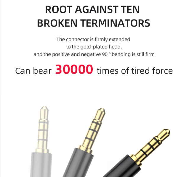 3.5mm Aux Cable Male to Female 1M