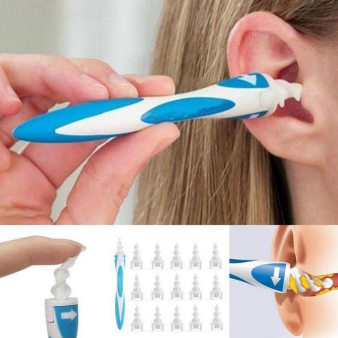 Ear Wax Swab Remover Cleaner Ear Pick 16 Tips