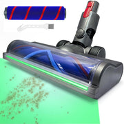For Dyson Brush Head Green Light Hard Floor Head For V7/8/10/11/15/G5