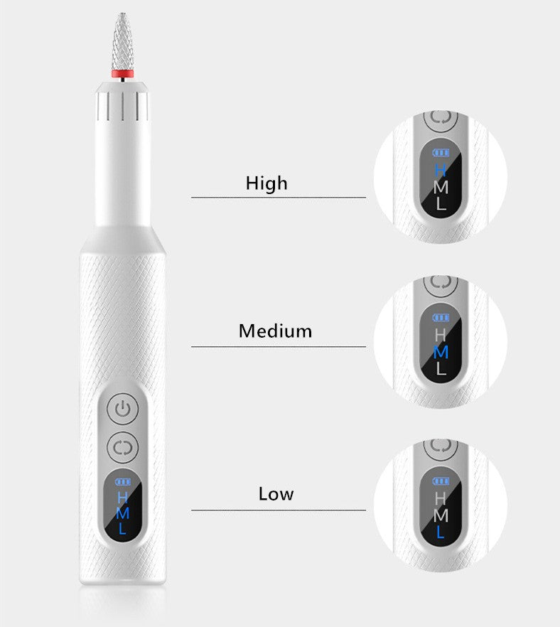 Nail Drill Cordless Electric Files Manicure