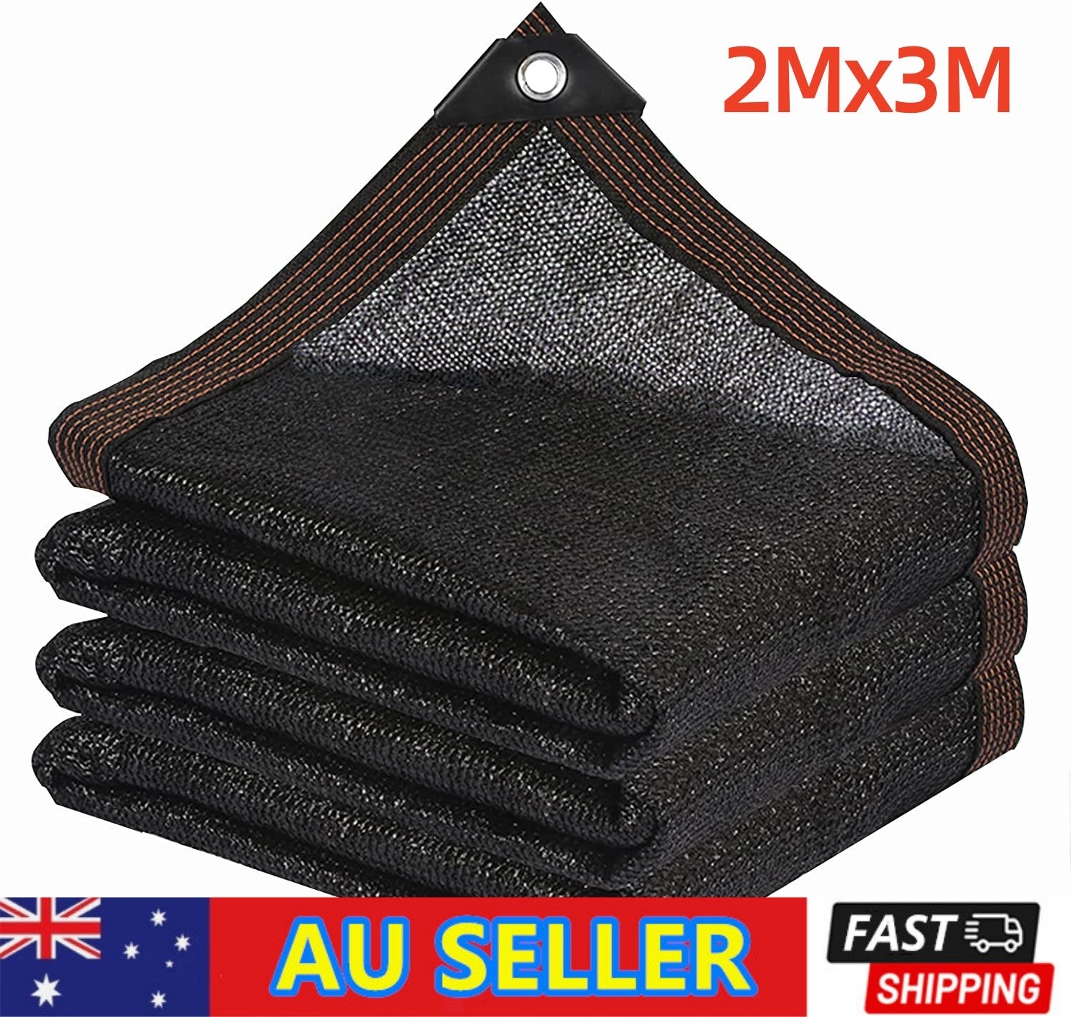 95% Black Shade Cloth 2Mx3M