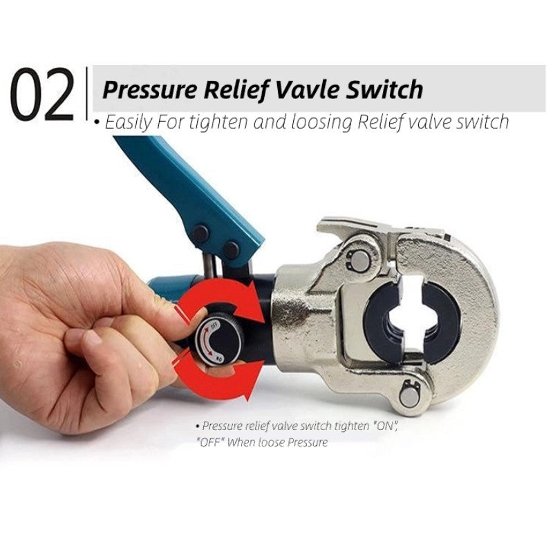 Copper Tube Fittings Hydraulic Pipe Crimping Tools Kit Jaw