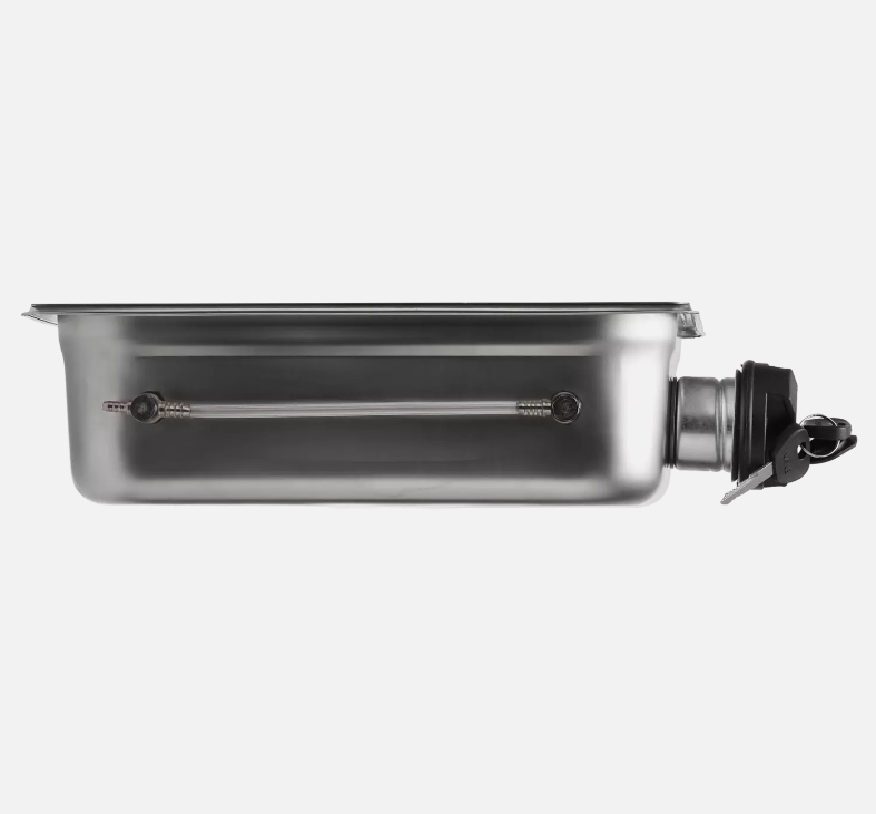 8L Air Diesel Heater Fuel Tank Oil With Lock Stainless Steel Car Truck