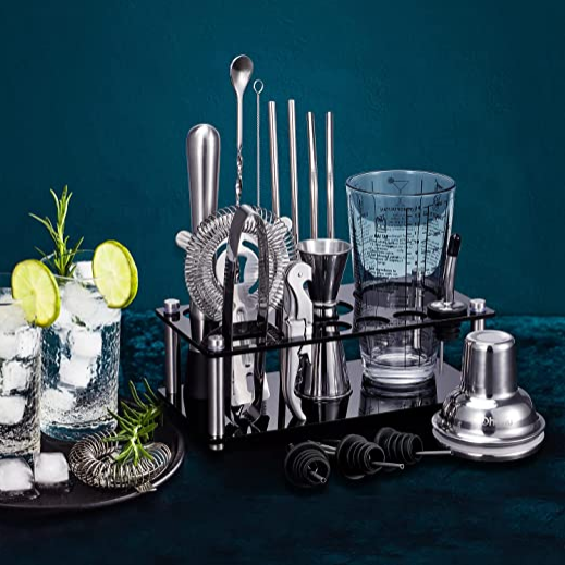 17 PCS Cocktail Shaker Set