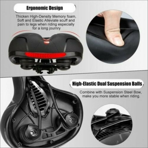 Big Wide Bum Bike Seat Bicycle Saddle