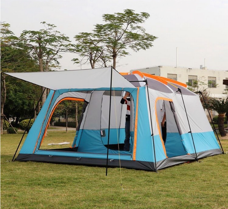 Portable Outdoor Tent for 8-12persons with Carrying Bag Ideal for Hiking