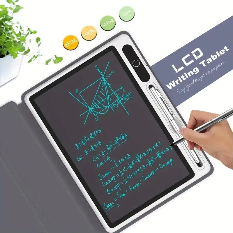 LCD Writing Tablet 10.1" with Faux Leather Case