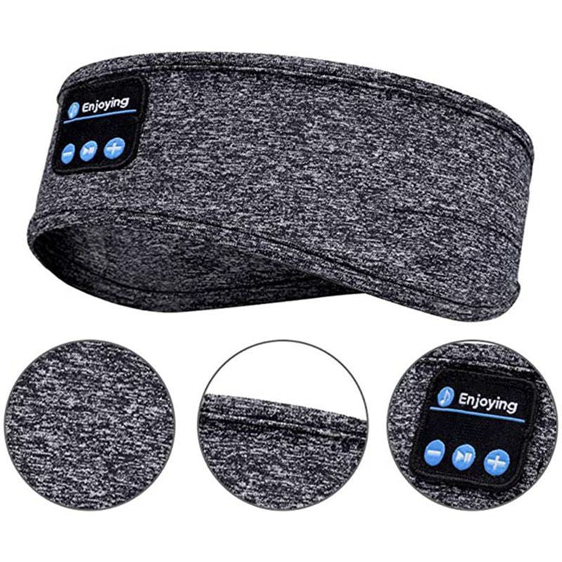 Wireless Bluetooth 5.0 Stereo Eye Mask Headphones Earphone Sleep Music Headband