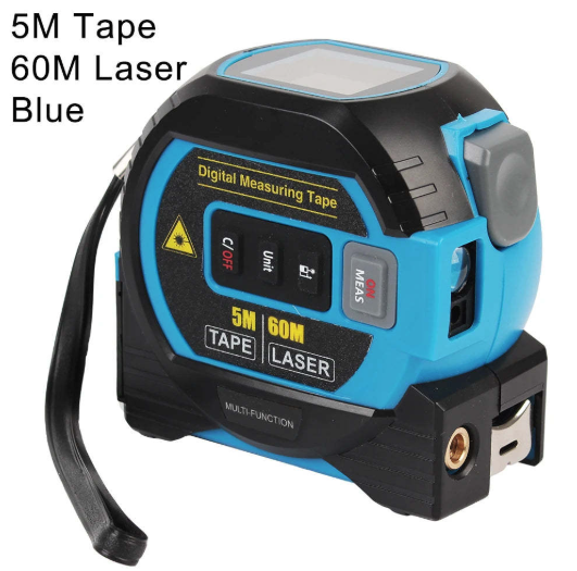 60m Digital Measure Tape Laser Distance Meter Measuring Tool Range Finder