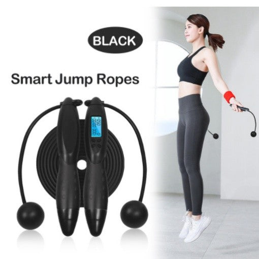 Jump Rope Cordless Skipping Rope Skipping Rope Digital Counting Timing