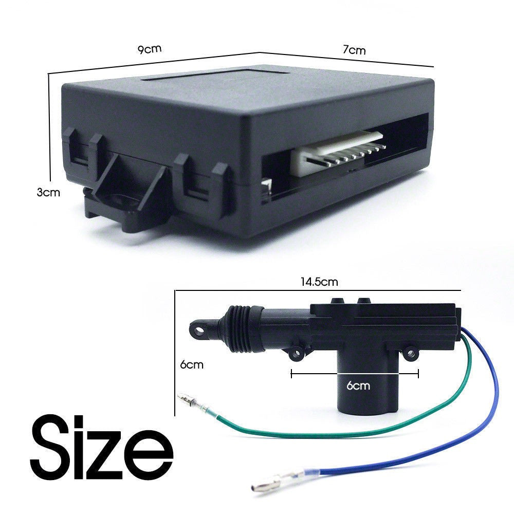 Remote Auto Car Control Keyless Entry Central Door Lock Locking Kit System