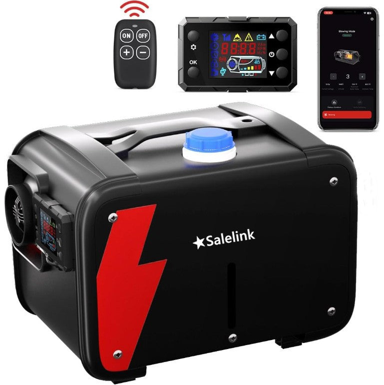 Diesel Air Heater Bluetooth 12V 24V 8KW 240V