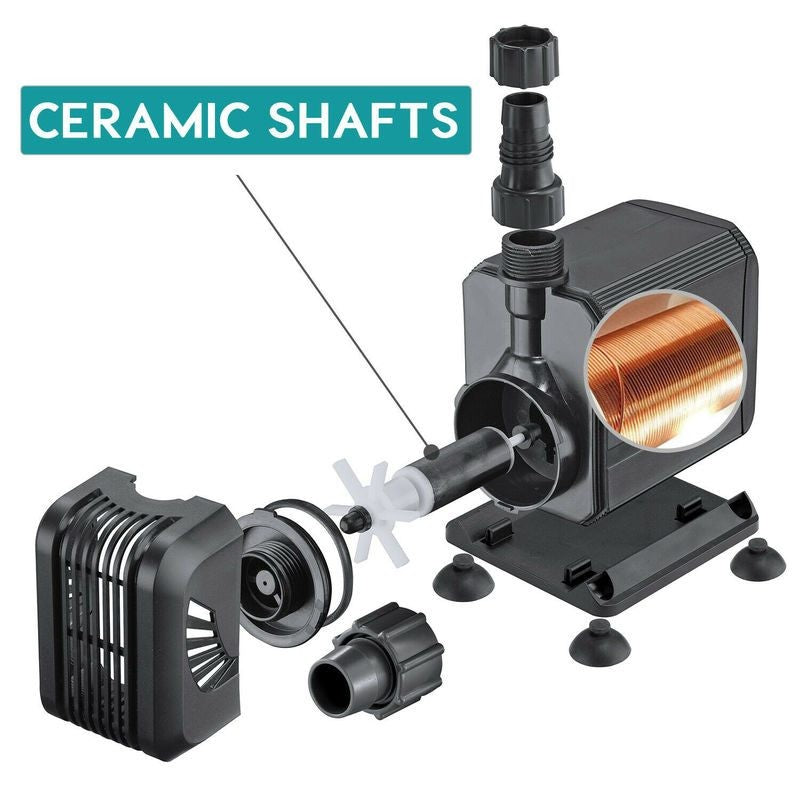 2500L/H Water Pump Fountain Fish Tank Pond Aquarium Pump