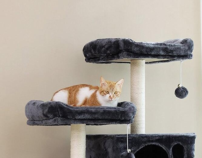 145CM Cat Tree Tower Scratching Post Scratcher