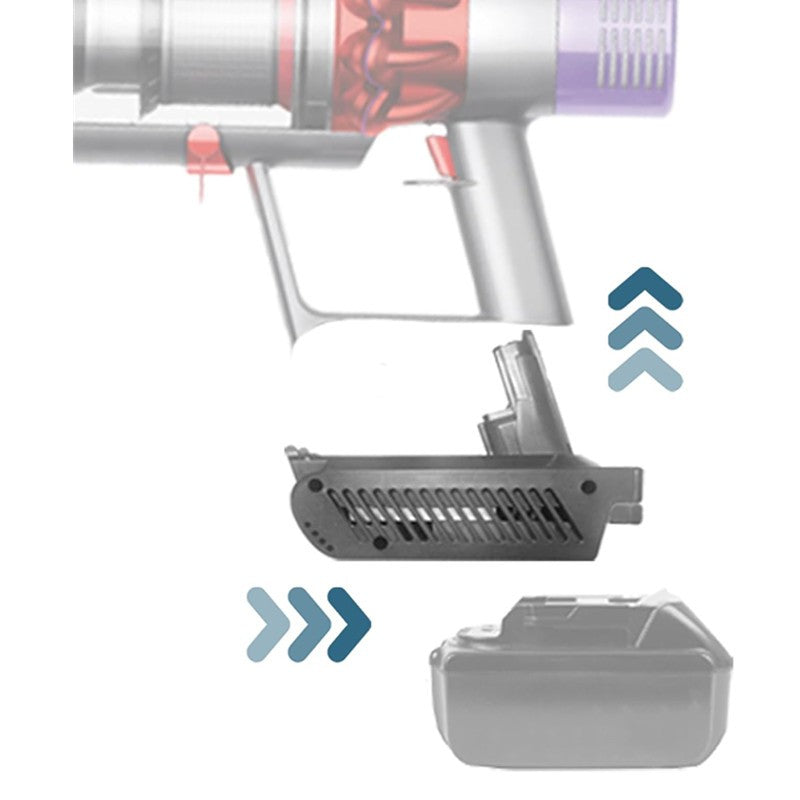 V10 Adapter for Makita 18V Lithium Battery Convert to for Dyson V10 SV12 Animal