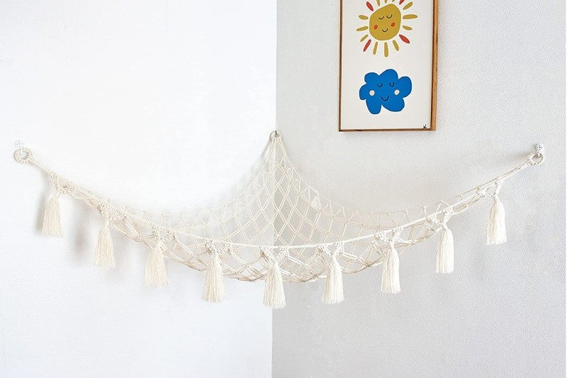 Soft Large Toy Hammock Mesh Net Bedroom Nursery Toys Storage Teddy Bear