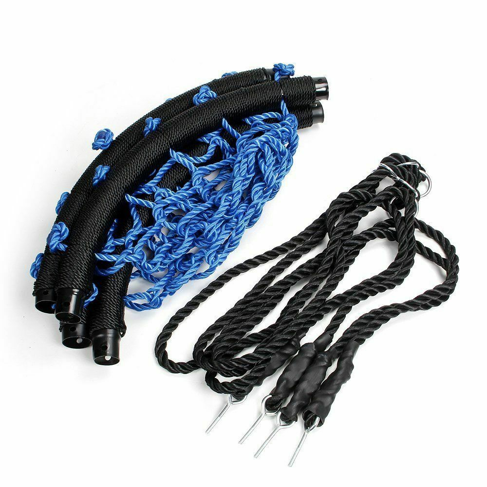 Tree Swing Spider Web Tree Swing Net Swing Platform Rope Round Swing Detachable