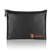 29x20cm Fireproof Document Bag Silicone Coated Fiberglass Safe Money Bag Pouch