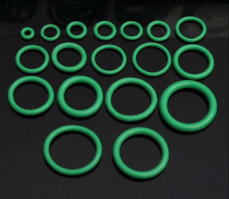 HNBR Green O Ring Assortment 270pc Imperial & Metric Rubber Washer Seal Kit