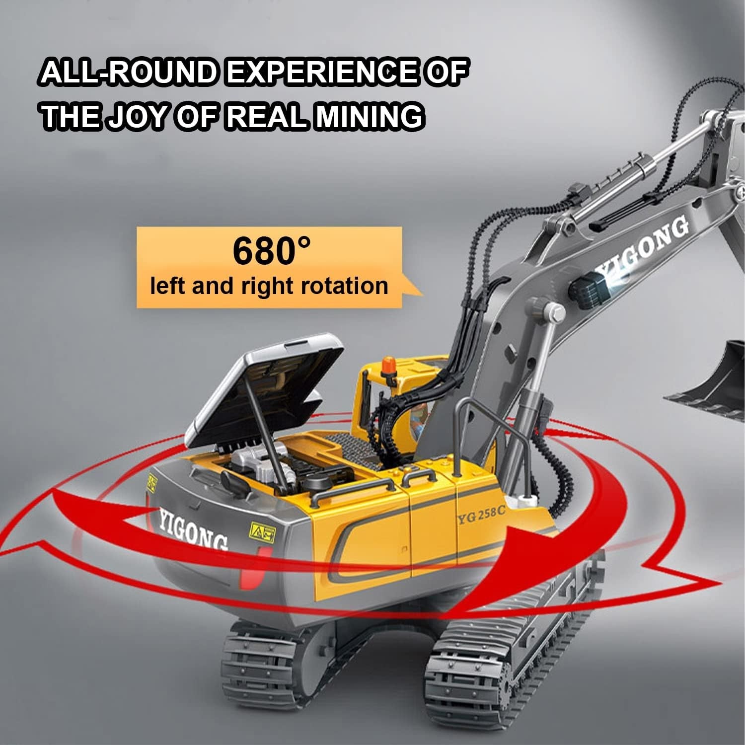 Excavator Truck Toy Remote Control RC Construction Toys