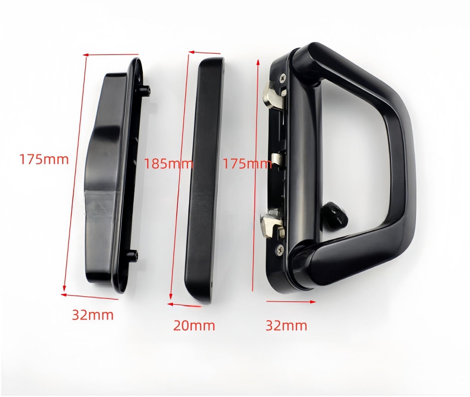 Glass Patio Sliding Door Lock Set