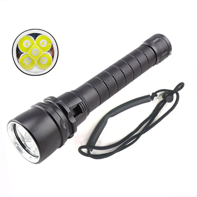 Scuba Diving Flashlight 5000Lumens Super Bright LED Underwater Torch