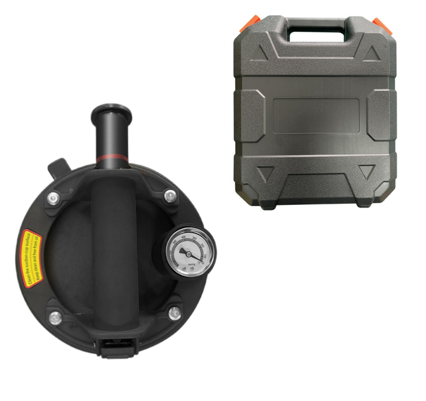 Heavy-Duty Vacuum Suction Cup with Pressure Gauge
