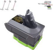 Ryobi 18V Battery to Dyson V6 SV04 DC58 DC59 DC61 DC62 Battery Converter Adapter
