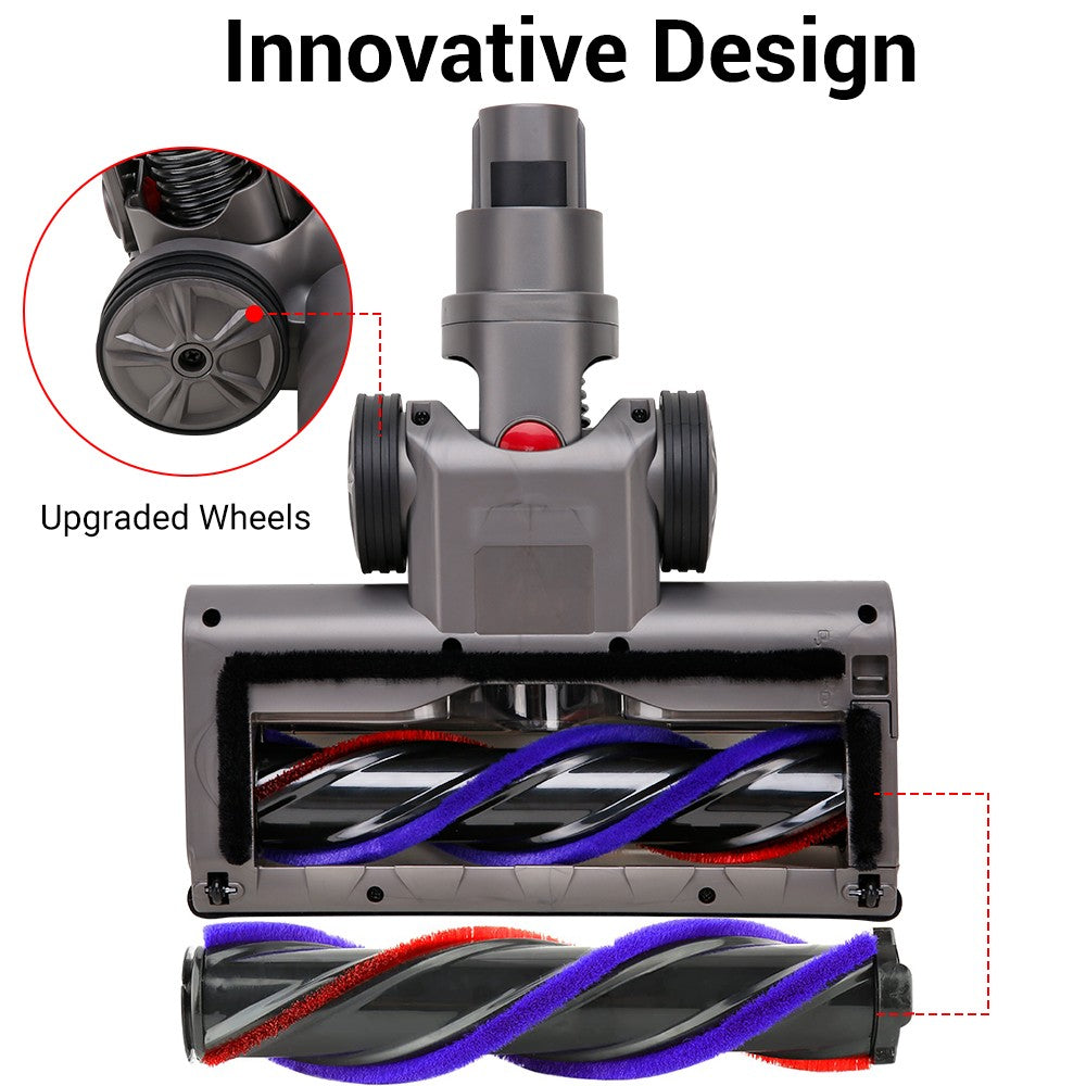 Turbo Brush Roller Head Electric Floor Carpet Head LED Dyson V7 V8 V10 V11 V15