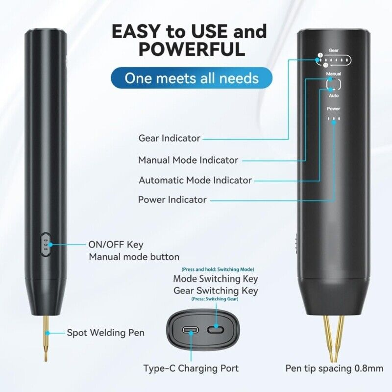 Portable Mini Handheld Spot Welder Machine DIY Welding Tools