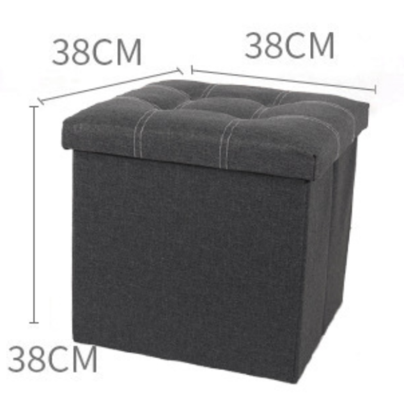 Folding Ottoman Storage Bench