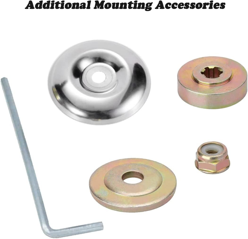 8" Weed Brush Steel Wire Trimmer Wheel Garden LawnMower Head Tool Grass Cutter