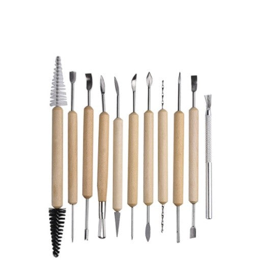 30Pcs Clay Sculpting Carving Pottery Tool Set
