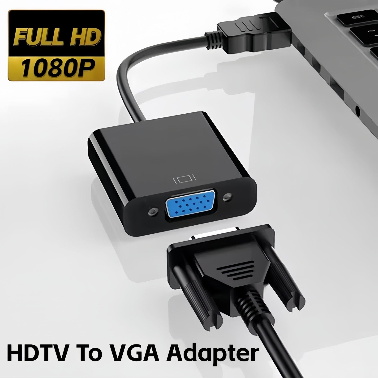 1080P HDMI Male to VGA Female Video Adapter Cable