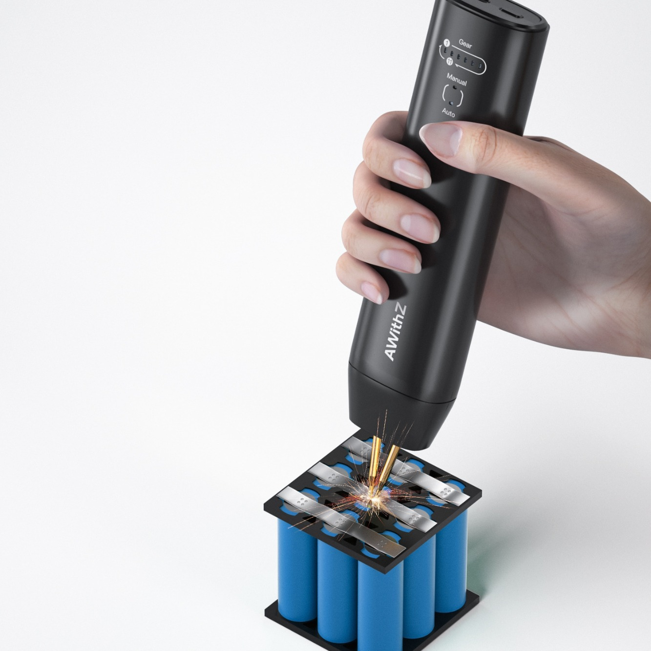 Portable Mini Handheld Spot Welder Machine DIY Welding Tools