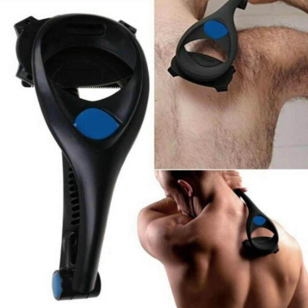 Mens Grooming Razor 2.0 DIY Back Body Shaver Hair Remover Dry Wet Leg