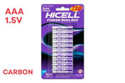 Hicell Batteries AAA Premium Heavy Duty Battery 10pk
