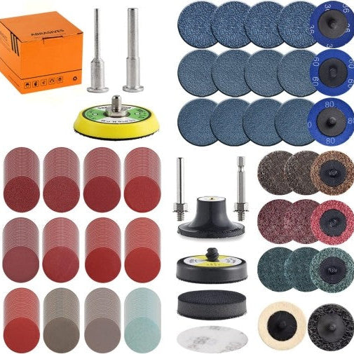 270PCS Sanding Discs Pad Variety Kit