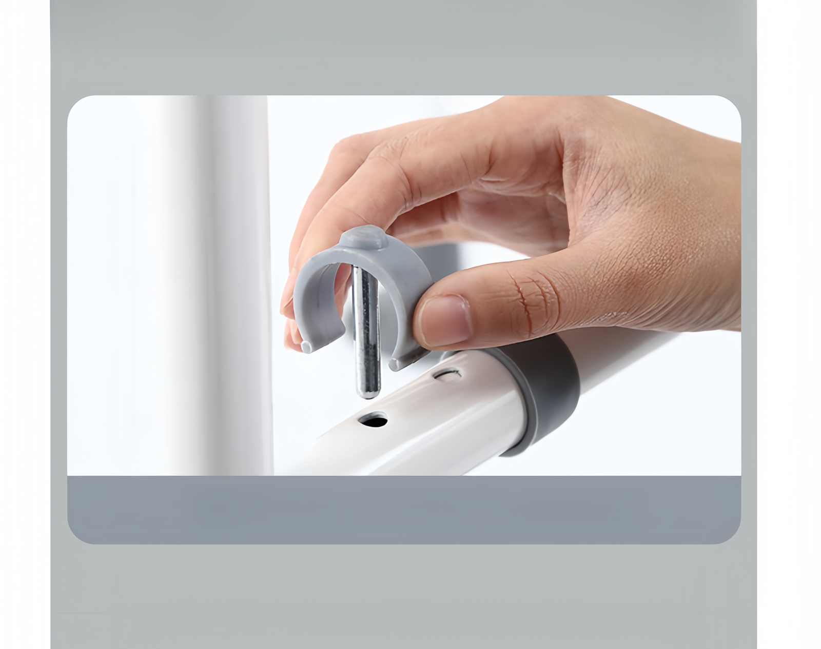 Toilet Support Frame Safety Grab Aid Rail for Elderly Disabled