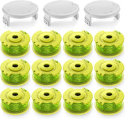 String Trimmer Refill for Ryobi One Plus+ AC80RL3(12 Trimmer Line 3 Trimmer Cap)