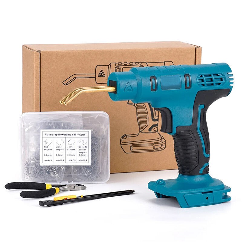 Cordless Plastic Welder Garage Tool Hot Stapler Bumper Fit Makita 18V Battery