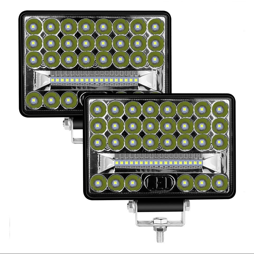 2PCS Led Work Light 5inch Flood Spot Light 23W 6500K